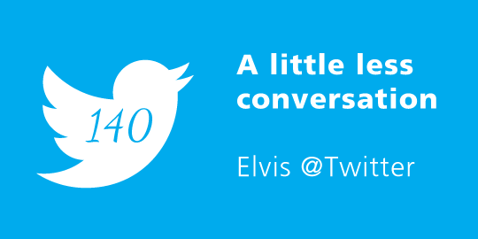 A little less conversation